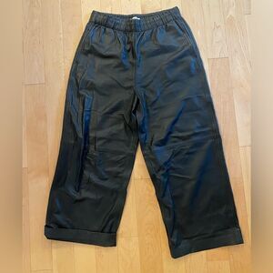 Marc O’Polo wideleg leather pants